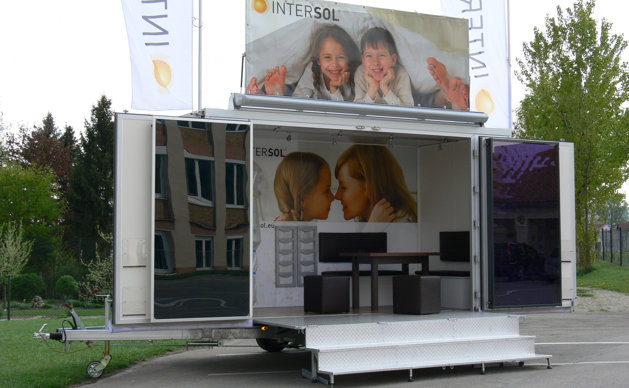 Rimorchio con negozio | Novatecno